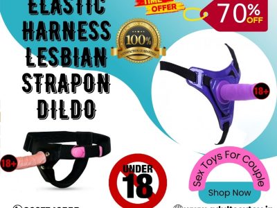 Ultra Elastic Harness Lesbian Strap on Dildo in Mumbai | Call 8697743555